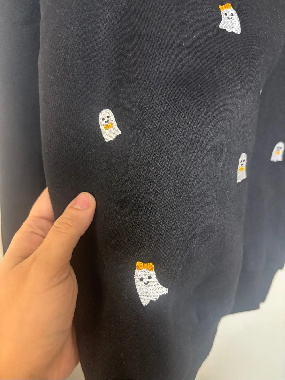 Simply Southern Embroidered Ghost Sweatshirt